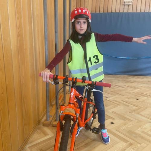 Fahrradübung
